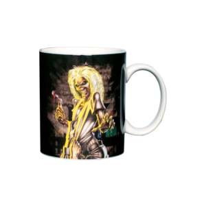 Iron Maiden Novelty Mug Handmade 600ml Ceramic Stainless Steel Cup Hot Thermal <b>for</b> <b>Presents</b> Halloween Cartoon Gift <b>Box</b> - Product Image 1