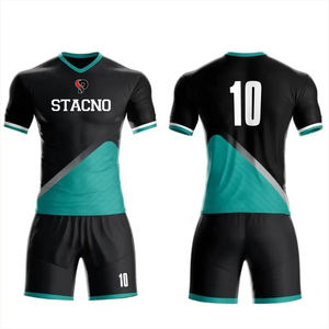 Uniformes de football sublimés personnalisés de haute qualité avec numéro de nom et logo de l'équipe pour les équipes de club disponibles en gros - Product Image 3