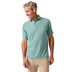 2025 Custom Short Sleeve Polo Shirt <b>Classic</b> Mens Solid Polo Shirt Premium Cotton Short Sleeve Polo Streetwear and Casual Fashion - Product Image 1