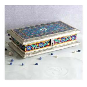 กล่องเครื่องประดับโลหะใสขนาด3ชั้นกล่องทองพร้อมฝาแก้วพิมพ์โลโก้สีทอง - Product Image 6