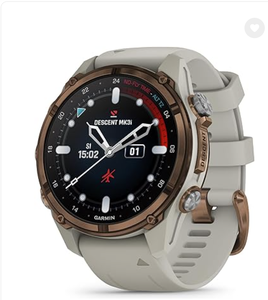 ใหม่แกะกล่อง นาฬิกาดำน้ำคุณภาพสูงกันน้ำรุ่น Descent TM Mk3i พร้อมคอมพิวเตอร์สำหรับดำน้ำและนาฬิกาอัจฉริยะ GPS สำหรับกีฬาหลากหลายประเภท - Product Image 2