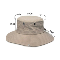 Casquette de pêcheur en denim personnalisée avec logo imprimé, style décontracté, 100% coton, livraison express