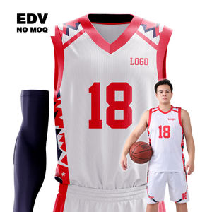 Envío rápido Camiseta de baloncesto personalizada Última sublimación completa Diseño de camiseta de baloncesto para el equipo - Product Image 1
