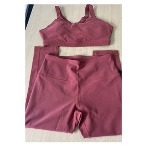 Conjunto Deportivo de Yoga Premium de 2 Piezas, Transpirable, Tallas Grandes, Cómodo y Flexible, Soporte OEM, Precio de Fábrica en Vietnam, Venta al Por Mayor - Product Image 3