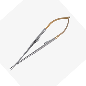 Prix compétitif TC Castroviejo Micro Porte-aiguille 7 "Manche rond droit Instruments chirurgicaux allemands en acier inoxydable - Product Image 4