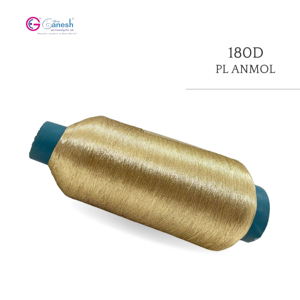 เส้นด้ายโลหะ Jari kasab เส้นใยโพลีเอสเตอร์ลายดอกไม้ - Product Image 2