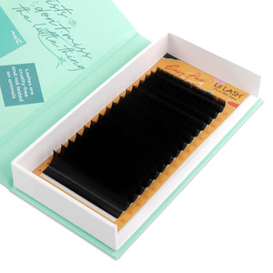 Plateaux à cils de marque privée avec logo personnalisé volume de cils colorés plateaux d'extension de cils faciles mélangés vente en gros - Product Image 1