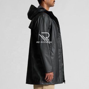 Combinaison de pluie imperméable en polyester de haute qualité pour motards, logo personnalisable, poncho de pluie, veste pour homme - Product Image 4