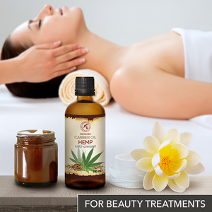 Huile de graines de chanvre 100ml Aromatika, huile botanique raffinée riche en oméga pour lutter contre le vieillissement, la barrière lipidique, les soins des cheveux et du cuir chevelu - Product Image 2