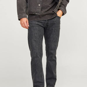 กางเกงยีนส์เดนิมผู้ชาย พรีเมียม ทรงคาร์โก้ ขากว้าง ทรงหลวม สไตล์วินเทจ ล้างสี ทรงตรง สตรีทแวร์ งานสั่งทำ ชุดทำงาน ลำลอง ขายส่ง - Product Image 5