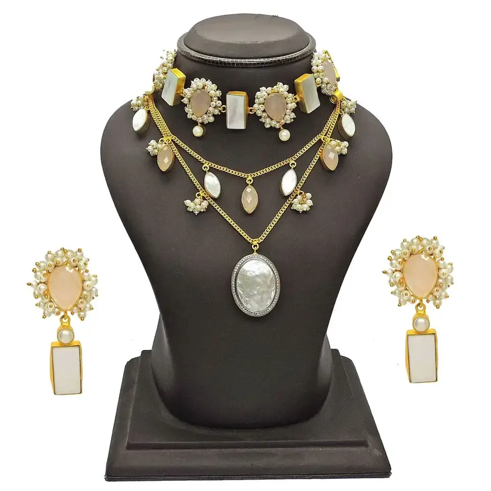 Handcrafted Bridal Kundan Jewelry Set Online for Women - Jewellery wholesaler and manufacturers
