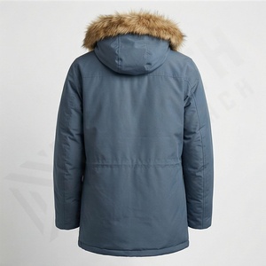 Men's Casual Winter Jacket High-Grade Windbreaker Parka Hood Waterproof Reversible Trend <b>Coat</b> Season Thermal Warm Outerwear - Product Image 2