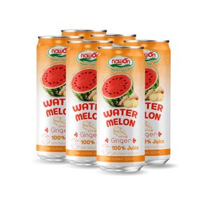 Jugo de sandía y jengibre Nawon 320 ml 100% sabor natural puro en lata listo para beber, fabricante de marca privada OEM - Product Image 3