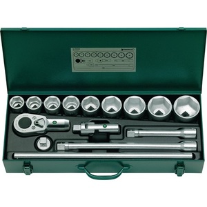 Juego de Llaves de 15 Piezas, Llave de Tubo de 3/4" 55/9/6N 32-60mm 36 Dientes 6 Puntas STAIHLWILLE - Product Image 1