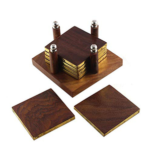 Vintage <b>Coaster</b> Set Wooden <b>Coaster</b> Set, <b>Drink</b> <b>Coasters</b> for Coffee Table, Table Protection <b>Drink</b> <b>Coasters</b> for Farmhouse - Product Image 6