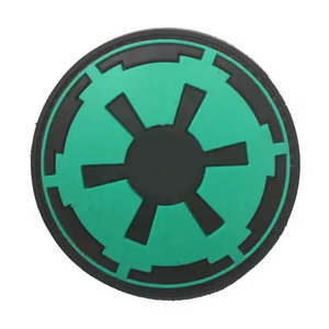 Parches de PVC Bordados Personalizados de Venta Directa de Fábrica para Ropa, Insignias de Tela de Sarga Impermeables con Respaldo de Gancho y Bucle al por Mayor - Product Image 6