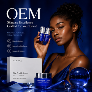 Suero para el Cuidado de la Piel con Péptidos de Cobre Azul OEM, Empaque Personalizado al por Mayor, Esencia Facial, Proveedor de Marca Privada - Product Image 4