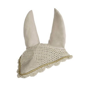High Quality Soft Mesh Material Horse Ear <b>Bonnet</b> for Riding Training and Casual Use Made in Pakistan - Product Image 1
