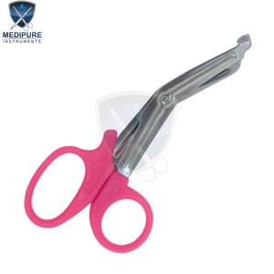 Ciseaux à pansement universels de qualité supérieure Ciseaux d'infirmière médicale en acier inoxydable pour instruments chirurgicaux de soins d'urgence - Product Image 4