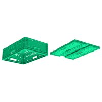Plaques et bols en plastique portables pratiques DPK55 caisses pliantes en plastique