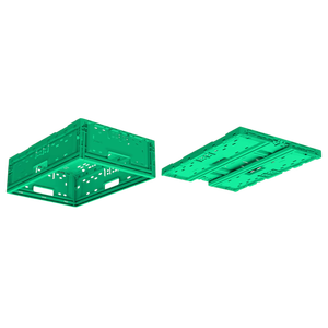 DPK55 <b>Plastic</b> Folding Crates Convenient Portable <b>Plastic</b> <b>Plates</b> & <b>Bowls</b> - Product Image 2
