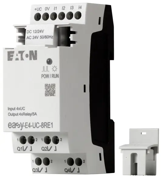 EASY-E4-UC-8RE1 des digitalen Erweiterungs moduls-12/24 V DC, 24 V AC, 4DI/4DO