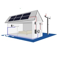 100% D'économie d'énergie Ac Solaire Split Solaire Alimenté Climatiseur