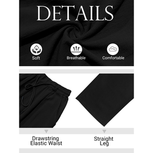 Pantalon Homme Taille Haute Poche Tricotée Pantalon Homme Léger Toile Brodée Impression Taille Élastique Fermeture Joggers - Product Image 3