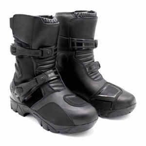 Nouvelles bottes de moto de course en cuir respirant de qualité supérieure, style tendance, prix de gros, chaussures de motocross entièrement protectrices - Product Image 1