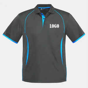 Conception personnalisée Piqué Coton Logo d'entreprise Vêtements de travail Polo Uniformes Chemises Polo 100% Polyester Chemise de golf à séchage rapide - Product Image 4