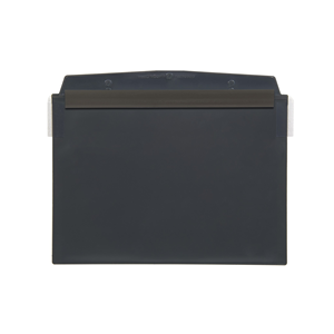 Etichette Magnetiche per Documenti A4 Orizzontali con 1 Striscia Magnetica e Aletta Protettiva Grigio Scuro 10 Pezzi per Confezione MA4111-06 - Product Image 2