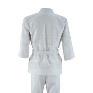 Uniforme de Karate de algodón transpirable personalizable para adultos Diseña tu propio traje de artes marciales servicio OEM disponible - Product Image 4