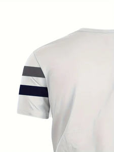 แฟชั่นใหม่เสื้อยืดผู้ชายฤดูร้อนแขนยาวลำลองเล่นกีฬาใส่ได้พอดีกับสต็อกผ้าฝ้ายเสื้อผ้าจำนวนมากเสื้อผ้าแบบผสมเสื้อผ้าที่ใช้แล้ว - Product Image 3