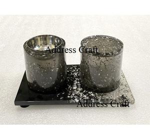 Quemador Mubkhar de resina de madera de estilo árabe, de venta directa de fábrica Oud quemador de incienso, decoración del hogar, quemador Oud de resina hecho a mano Mubakhar - Product Image 3