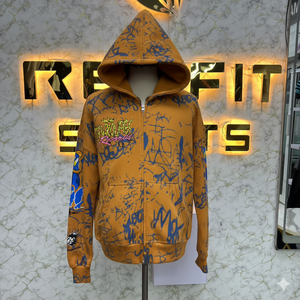 Sudaderas con capucha con cremallera y serigrafía de Material fresco de venta superior de corte perfecto para cliente a precio asequible - Product Image 4