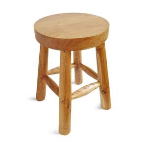 Tabouret en bois au profil compact, idéal pour les appartements, les petites pièces et les intérieurs de maison soucieux de l'espace - Product Image 5