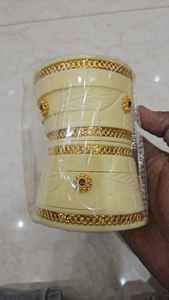 Brazalete de resina Rajasthani, brazaletes indios hechos a mano, joyería, accesorios de joyería Rajasthani - Product Image 4