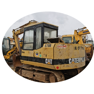 Excavadora Usada de Alta Calidad Caterpillar E70B, Componentes de Motor y Bomba Kawasaki, Modelo 2018, 7 Toneladas, Operativa, Importada de Japón - Product Image 1