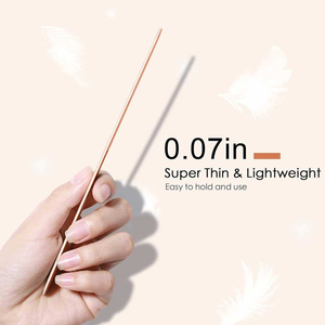 Lime à ongles miniature en gros, réutilisable, droite, en acier inoxydable, qualité professionnelle de salon, équipement de soin des ongles à prix compétitif - Product Image 4