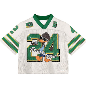 Custom <b>Plus</b> <b>Size</b> Retro American Football Jersey Moisture-Wicking Breathable <b>Mesh</b> Short Sleeve Shirt Sublimated Printing Summer - Product Image 1