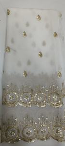 Tela de Georgette viscosa elegante y cómoda de calidad superior 60 GSM textura suave para ropa de moda Fabricación de Dupattas - Product Image 2