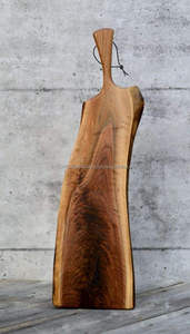 Planche à découper rectangulaire en acacia durable, écologique, fabriquée à la main, compatible lave-vaisselle - Product Image 4