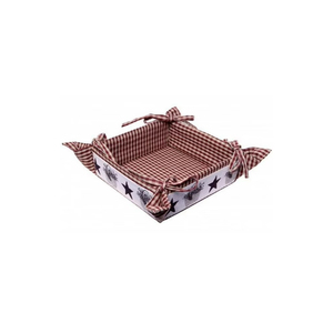 Corbeille à pain en coton naturel de qualité pour exportateur de la meilleure combinaison de couleurs avec logo personnalisé - Product Image 3