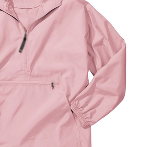 Custom Labeled Woven Front Pattern Breathable Hooded <b>Pullover</b> Windbreaker <b>Jackets</b> for Winter with Custom Printing Option - Product Image 3