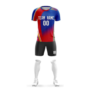 เสื้อเจอร์ซีย์ใส่เล่นกีฬาเสื้อฟุตบอลแขนสั้นคอกลมเสื้อฟุตบอล - Product Image 1