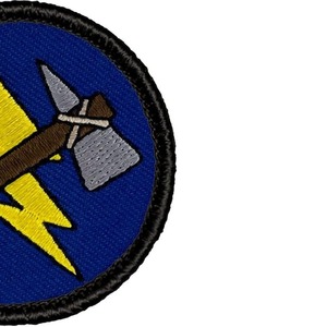 แพทช์ปักคุณภาพสูง MOQ ต่ำ ปี 2025 ลายปักใหม่ ระบายอากาศได้ดี สีพื้น ขนาดสั่งทำได้ แพทช์ปักแบบรีดติดและเย็บติด - Product Image 4