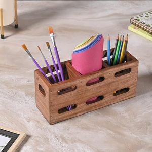 ที่ใส่ช้อนส้อมลายไม้ธรรมชาติ ราคาประหยัด สำหรับใช้ในครัวทุกวัน เป็นมิตรกับสิ่งแวดล้อม - Product Image 3