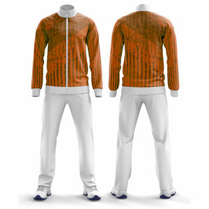 Ensemble de vêtements de sport à manches longues, veste et pantalon, hommes, femmes, jeunes, vêtements d'équipe, tenue d'entraînement, prix bas, conception personnalisée OEM - Product Image 6