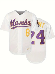 เสื้อเจอร์ซีย์เบสบอลผ้าแห้งเร็วกันยูวีชุดเสื้อทีม - Product Image 3