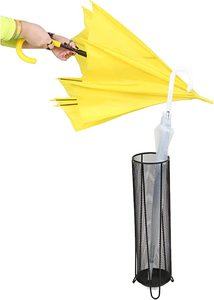 Rejilla rectangular de metal para paraguas, estante de almacenamiento para Hotel - Product Image 6